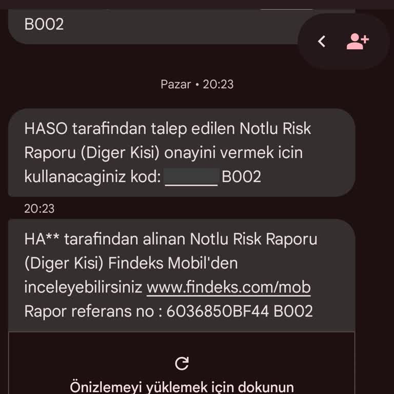 Haso.com.tr Talepsiz Oluşturulan Risk Raporu