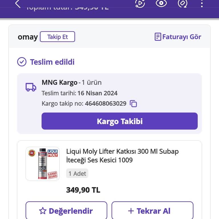 Liqui Moly Araç Motor Teklemesi