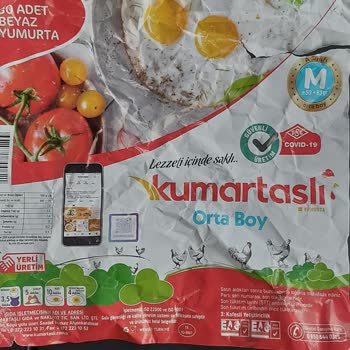 A101 Kumartaşlı 53-63gr. Denen 30 Lu Yumurta 34g. R Çıktı