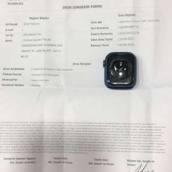 Teknosa'ya Verdiğim Saatimi Kırdılar