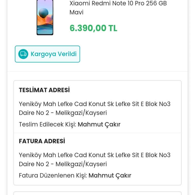 EasyCep Sipariş Ettiğim Cep Telefonu Gelmedi