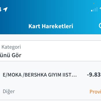 E-MOKA- Bershka Bilgim Dışında Kredi Kartı Alışverişi