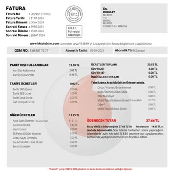 KKTC Telsim Telsim Fazla Fatura Ödetiyor!