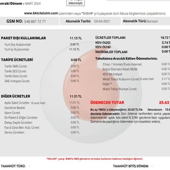 KKTC Telsim Telsim Fazla Fatura Ödetiyor!