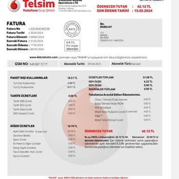 KKTC Telsim Telsim Fazla Fatura Ödetiyor!