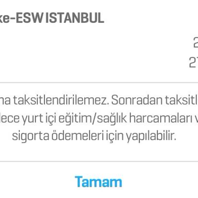 Enpara Taksitlendirme Yapılamaz İbaresi