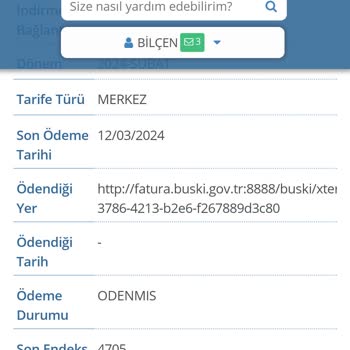 Bursa Büyükşehir Belediyesi BUSKİ Endeks Karışık Ve Fazla Para Tahsilat