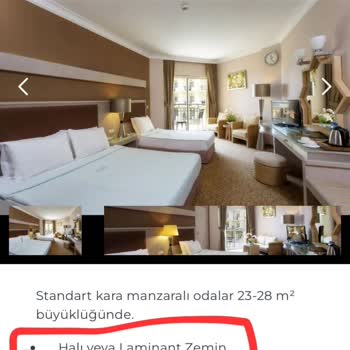 Etstur Belirtilen Oda Özelliklerini Bulamazsınız!
