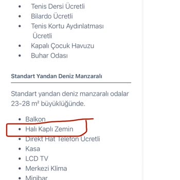 Etstur Belirtilen Oda Özelliklerini Bulamazsınız!