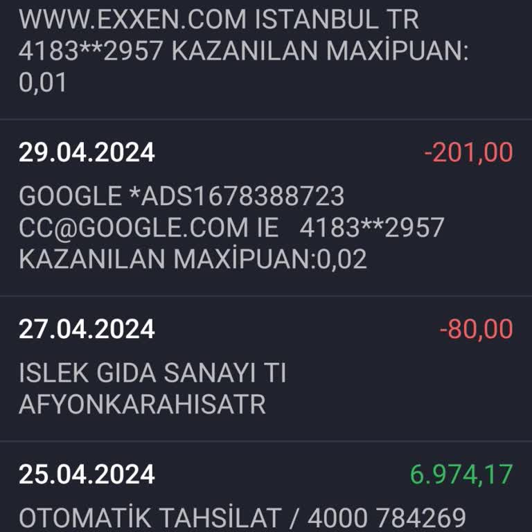 Exxen Haksız Para Tahsilat