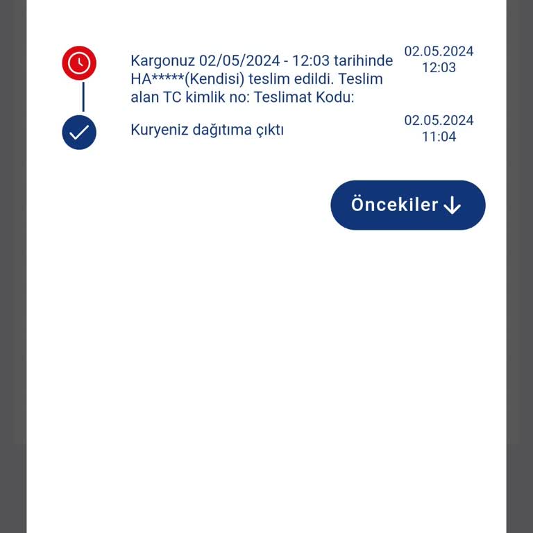 Aras Kargo Kaybolan Kaçıncı Ürün.