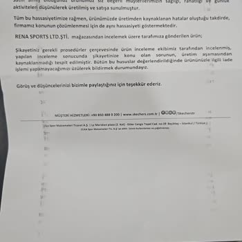 Arena Sports Skechers Mağazası Defolu Ürününün İadesini Kabul Etmiyor