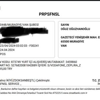 Vodafone Hile Yapıyor Ve Çözümsüzlük Yaratıyor.