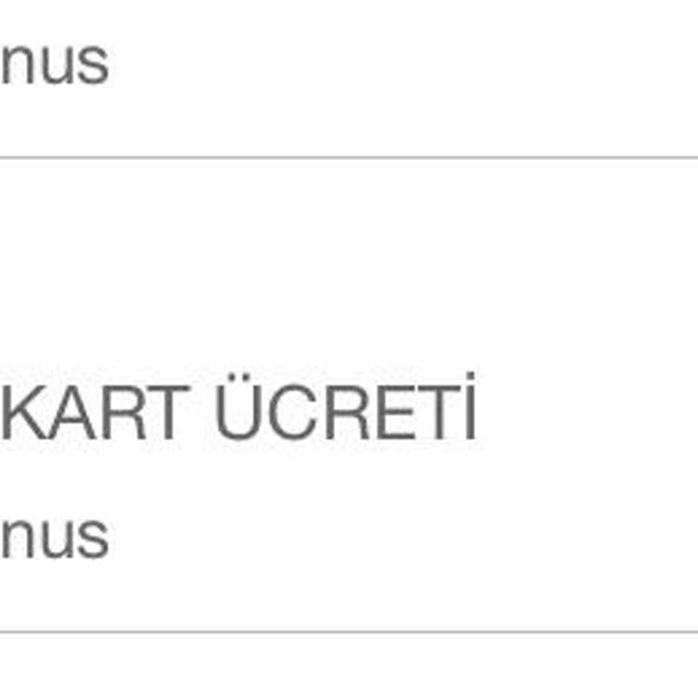 Garanti Bankası Kredi Kart Aidatı