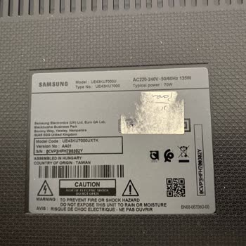 Samsung TV Kronik Yuvarlak Oluşumu Ve Panel Arızası
