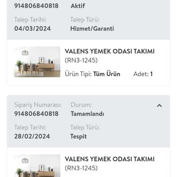 Vivense Ürün Değişim Ve İade Mağduriyeti