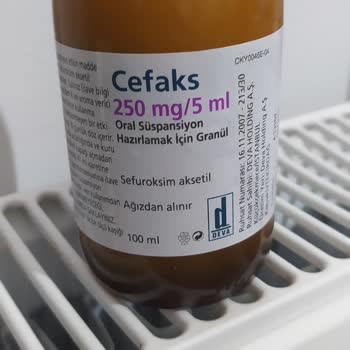 Deva İlaç Kızım İçin Aldığım Antibiyotik İlaç Bozuk