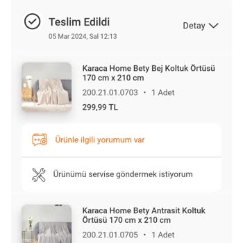 Karaca Home Müşteri Memnuniyeti Adına