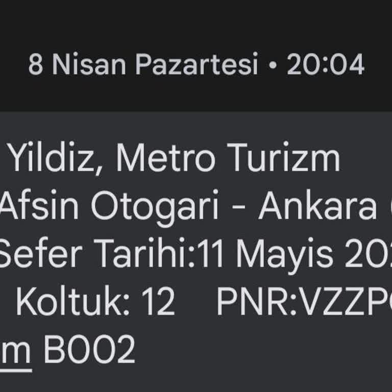 Metro Turizm Atlas Yazılım Şirketi Tarafından Para İadesini İstiyorum