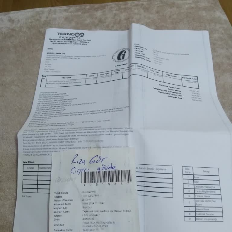 Arzum Blender Arızası Dışlı Kırılması