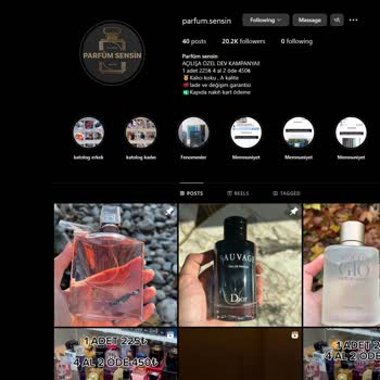 Parfüm Sensin (Instagram) Instagram Parfüm. Sensin Eksik Ve Yanlış Ürün Gönderilmesi