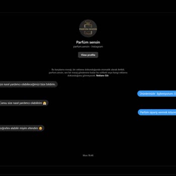 Parfüm Sensin (Instagram) Instagram Parfüm. Sensin Eksik Ve Yanlış Ürün Gönderilmesi