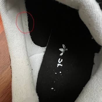 SuperStep'ten Aldığım Adidas Ayakkabının İç Yazılarının Silinmesi