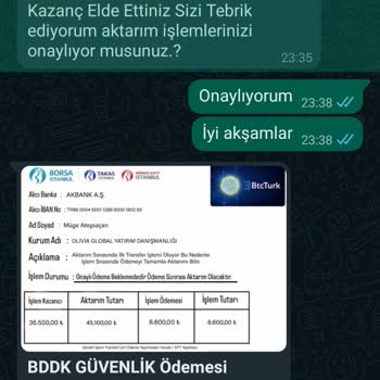 Global Yatırım Holding Yatırım Vaadiyle Kaybedilen 11700 TL Ve Tehdit Sorunu