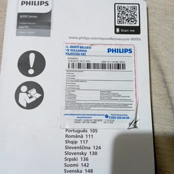 PHILIPS Ev Aletleri Philips Dikey Süpürge Kalitesiz Malzeme Kullanımı