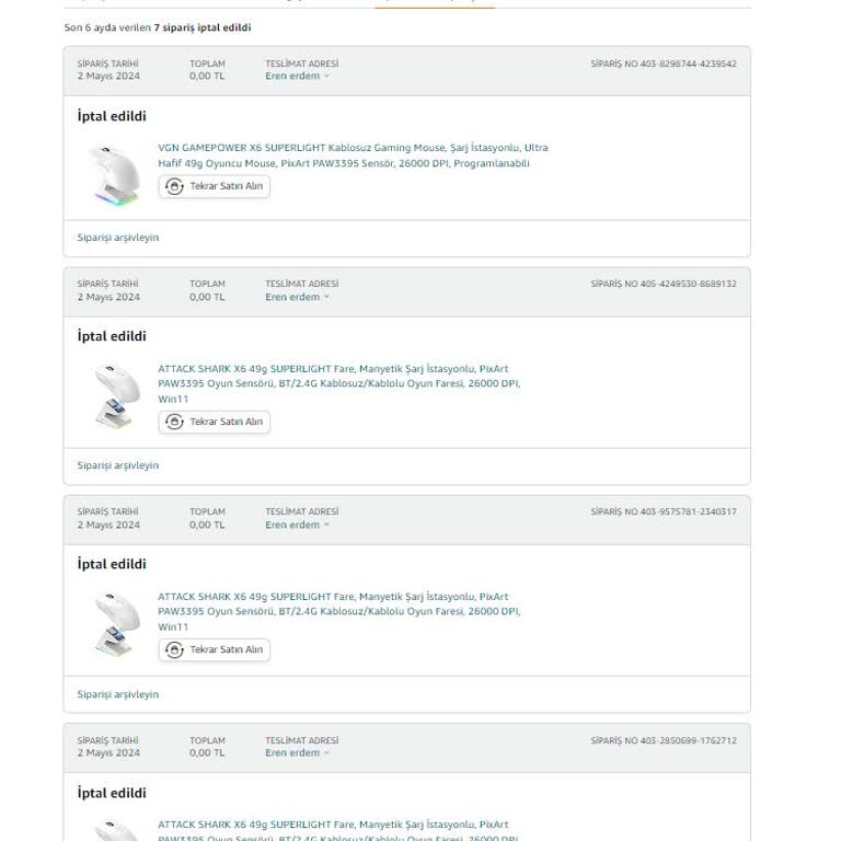 Amazon Beni Mağdur Ediyor