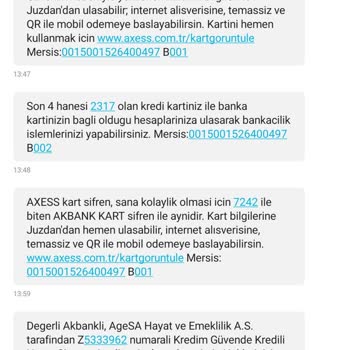 Akbank Güvenlik Zayiatı Çekilen Krediler