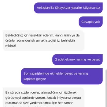 Getir Küçük Kömür Ekmek Ve Kötü Hizmet
