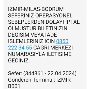 Metro Turizm Pişmanlıktır. Bilet Alırken 5 Kez Düşününüz.