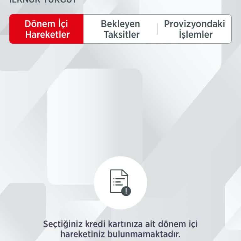 Ziraat Bankası Dönem İçi Hareket Göremiyorum
