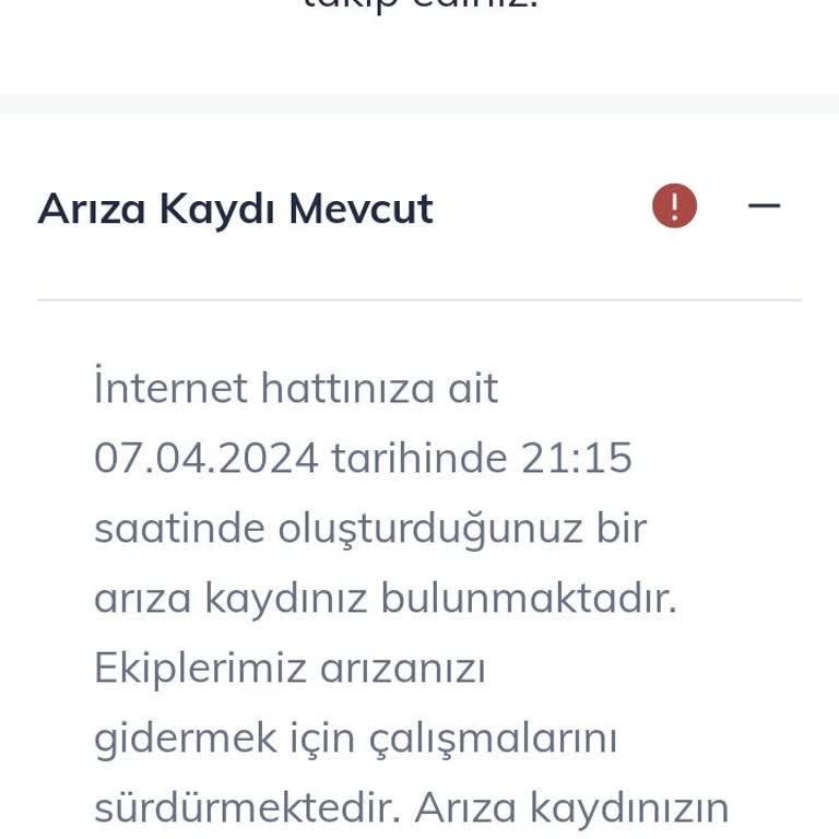 Türk Telekom İnternet Arızası Çözüm Yok