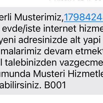 TTNET Ön Nakil Başvurusunu Bilgim Dışında İptal Etti.