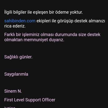 Sahibinden Paranın İzi Bulamıyor