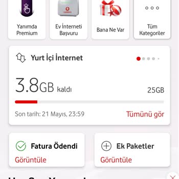 Vodafone Erken İnternet Bitiyor