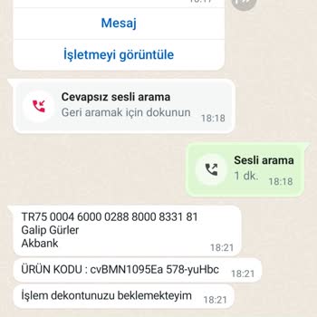 PttAVM Facebook Üzerinde Sahte Hesapla Satış Mağduriyeti