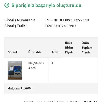 PttAVM Facebook Üzerinde Sahte Hesapla Satış Mağduriyeti