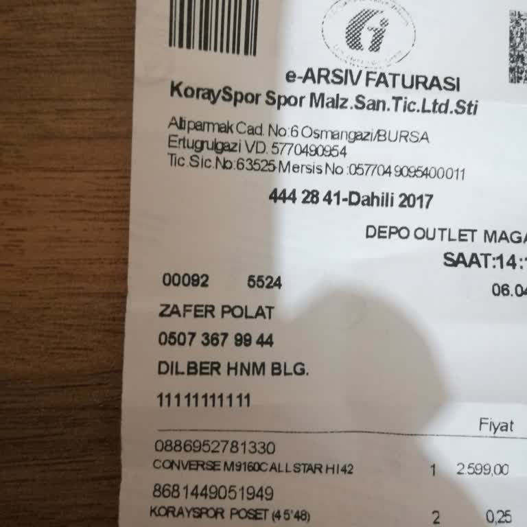 Converse Ayakkabı Koku Yapıyor