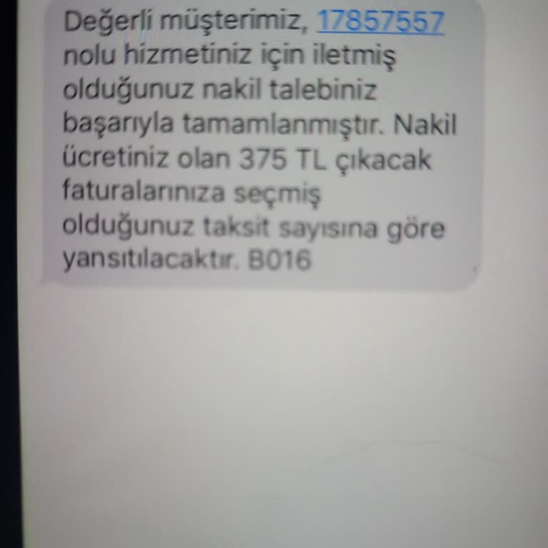 Vodafone Net Muazzam Hizmet Kalitesi!