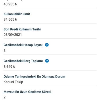 Kredi Kayıt Findeks Kanuni Takip Kalksın Borcum Yoktur