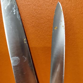 Pirge Bıçakları Setimde Paslanma