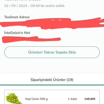 İste Gelsin Son Tüketim Tarihi Geçmiş Ürün Gönderiyor