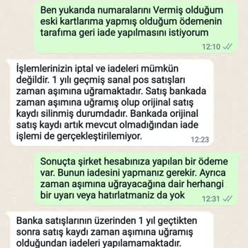 Kentkart Yükleme Zaman Aşımı Deyip İade Veya Aktarma Yapılmıyor