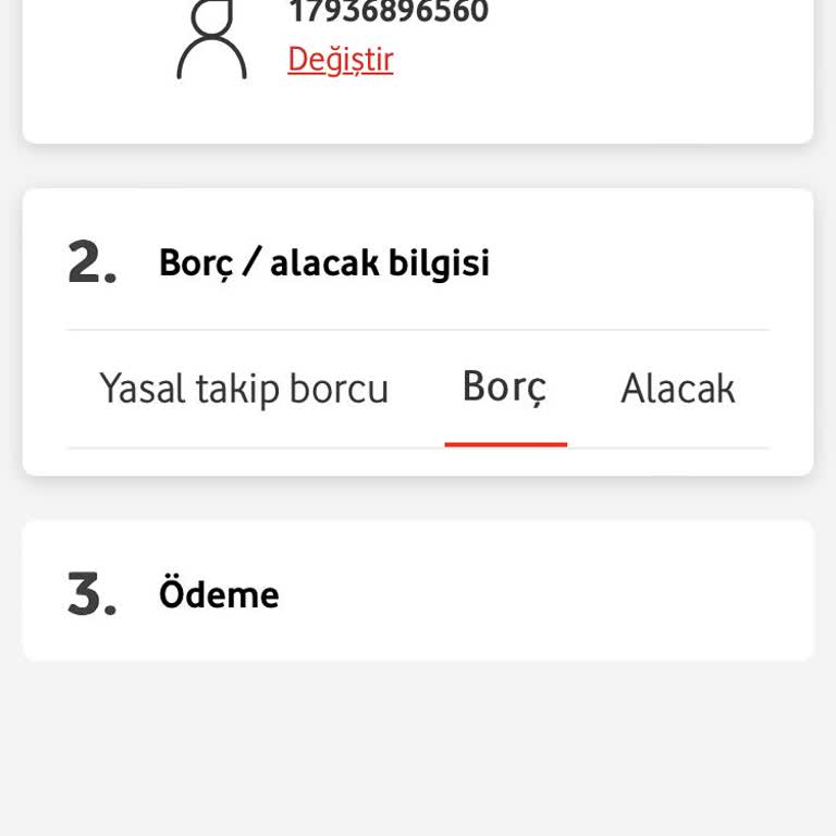 Vodafone Faturasız Hat Eski Borç Ödeme