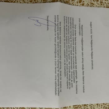 A101'den Aldığım Nb Spor Ayakkabı Hatalı Gurur Tekstil Kabul Etmiyor