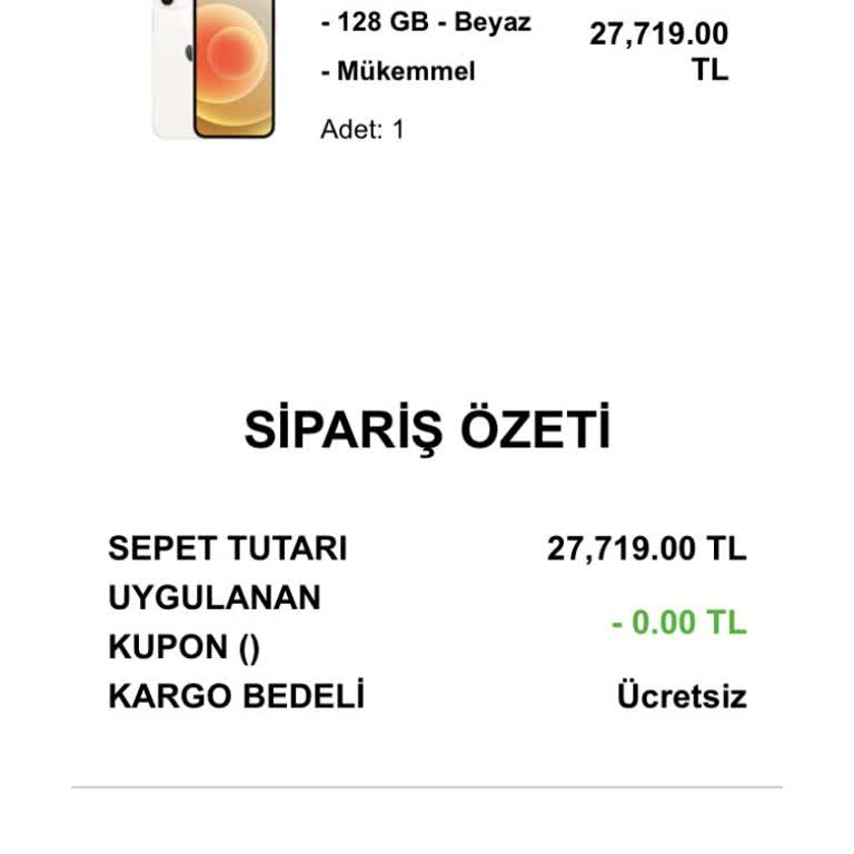 Getmobil Yeni Alınan Ürün