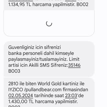 Iyzico/pullandbear.com Şüpheli İşlem